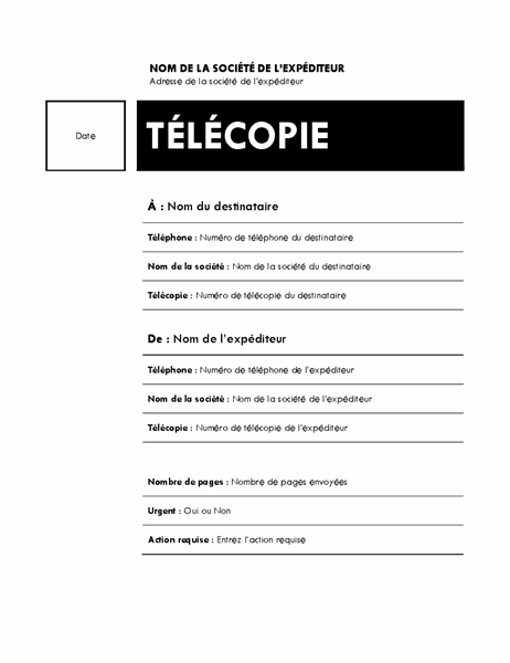 Télécopie (thème Médian) Télécopie (thème Médian)