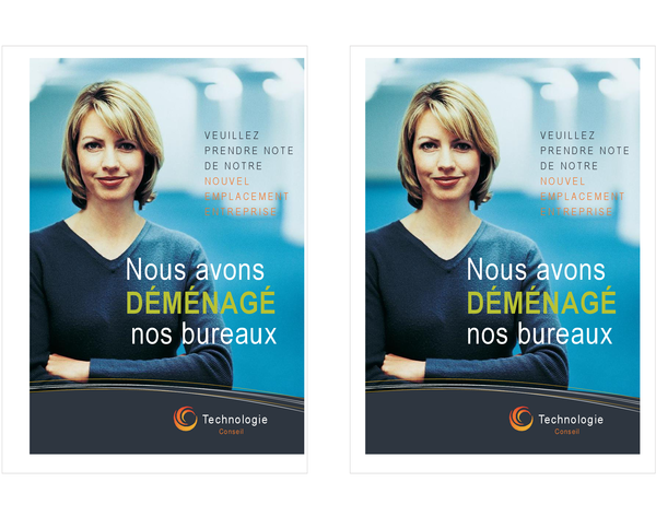 Annonce déplacement technologie business (2 par page) Annonce déplacement technologie business (2 par page)