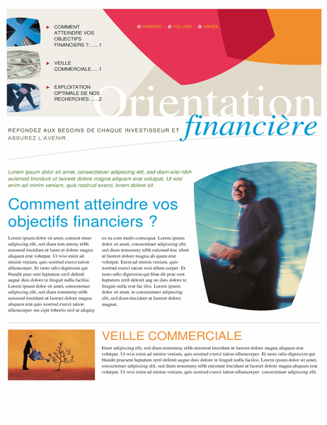 Bulletin d’informations financières (2 pages)