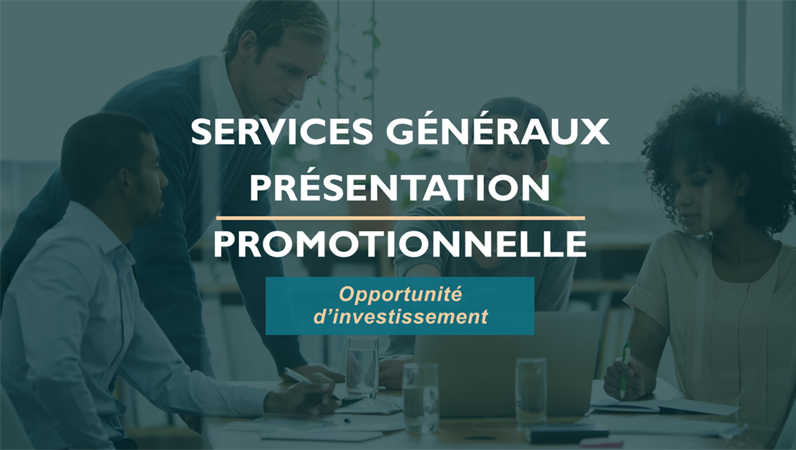 Présentation rapide de services professionnels Présentation rapide de services professionnels