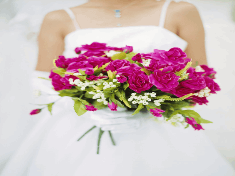Thème mariage - Bouquet de roses