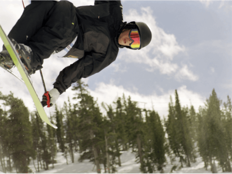 Thème ski - Saut acrobatique