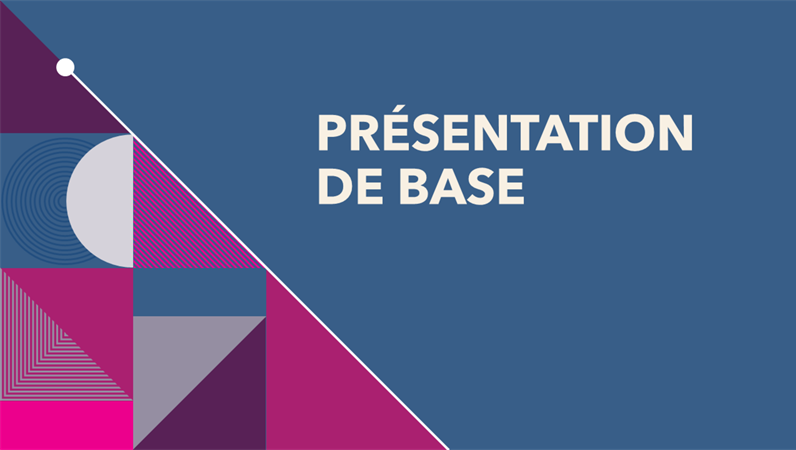 Présentation rapide abstraite en couleur Présentation rapide abstraite en couleur