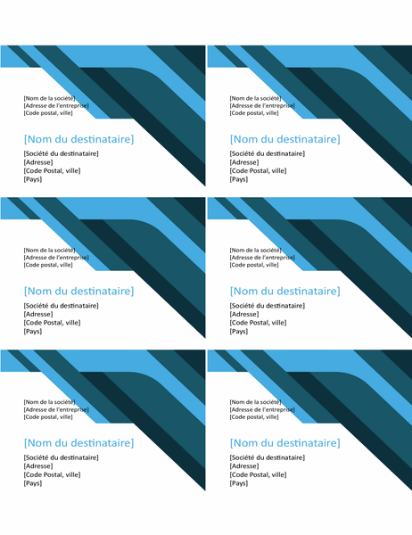 Étiquettes Angles et courbes (6 par page) Étiquettes Angles et courbes (6 par page)