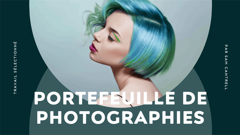 Portfolio photographique (moderne et simple) Portfolio photographique (moderne et simple)