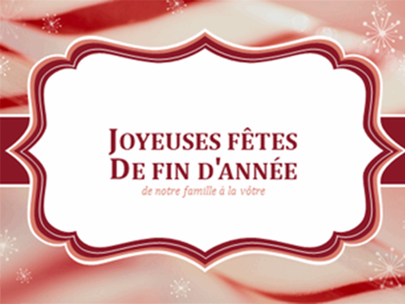 Torsades de sucre d’orge - cartes de Noël (2 par page) Torsades de sucre d’orge - cartes de Noël (2 par page)