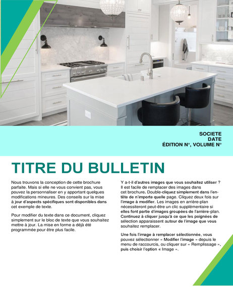 Bulletin d’informations de décoration d’intérieur Bulletin d’informations de décoration d’intérieur