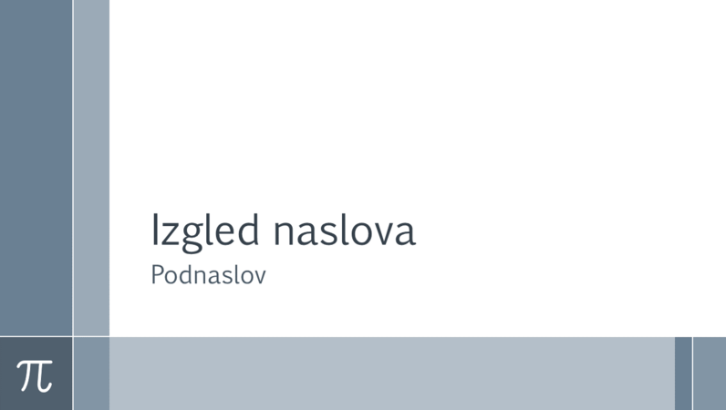 Obrazovna matematička prezentacija s brojem pi (za široki zaslon) Obrazovna matematička prezentacija s brojem pi (za široki zaslon)
