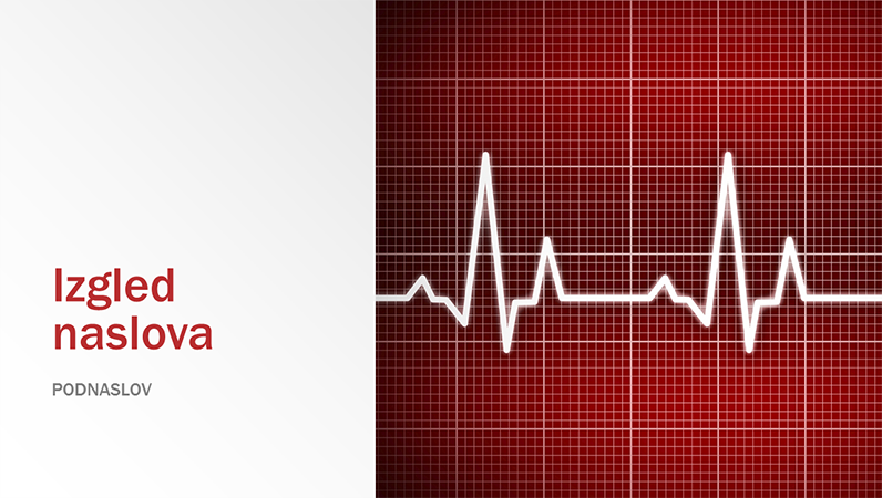 Prezentacija s medicinskim motivom (široki zaslon) Prezentacija s medicinskim motivom (široki zaslon)