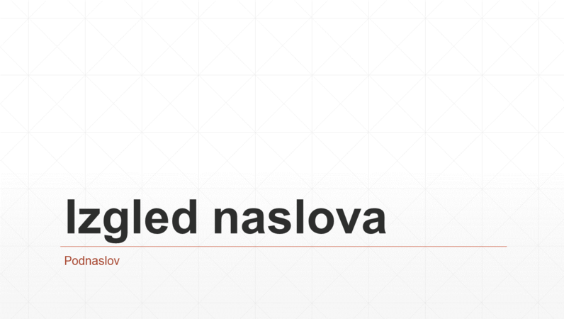 Prezentacija Poslovna dijamantna rešetka (široki zaslon) Prezentacija Poslovna dijamantna rešetka (široki zaslon)