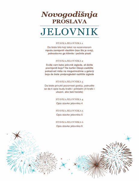 Jelovnici Office Com