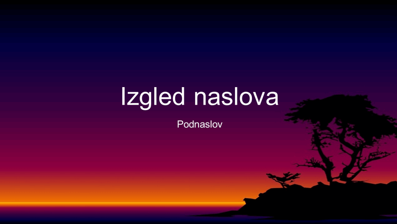 Slajdovi s motivom otoka Slajdovi s motivom otoka