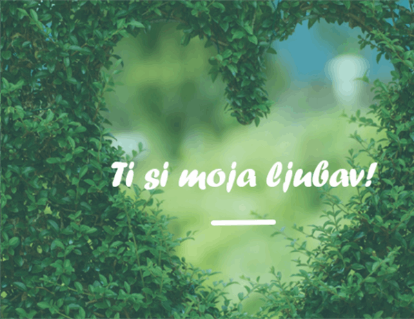 Čestitka za Valentinovo (presavija se jedanput) Čestitka za Valentinovo (presavija se jedanput)