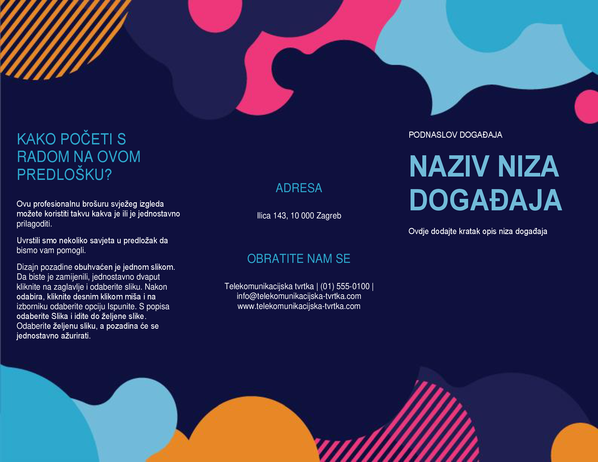 Brošura o događajima živopisnog oblika Brošura o događajima živopisnog oblika