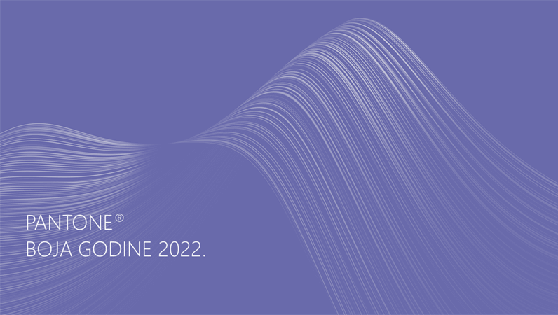 Pantone boja godine 2022.