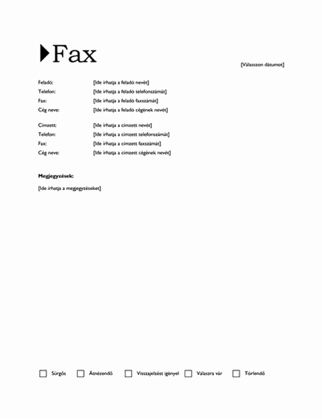 Fax (Origó téma)