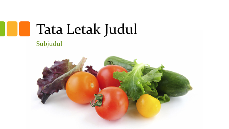 Presentasi makanan segar (layar lebar) Presentasi makanan segar (layar lebar)