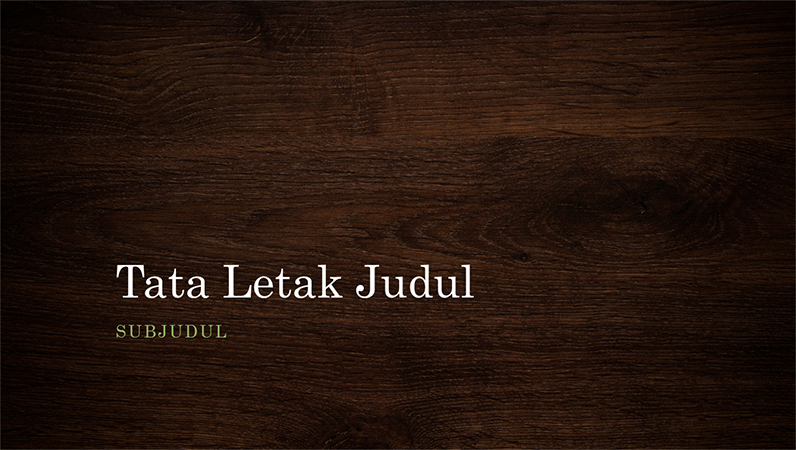 Presentasi alam irisan kayu (layar lebar) Presentasi alam irisan kayu (layar lebar)