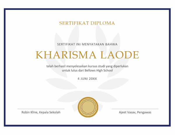 Sertifikat diploma