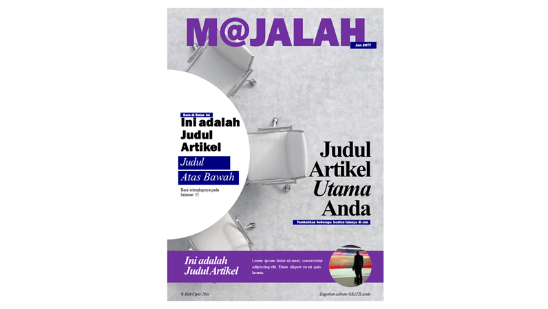Sampul majalah sosial Sampul majalah sosial