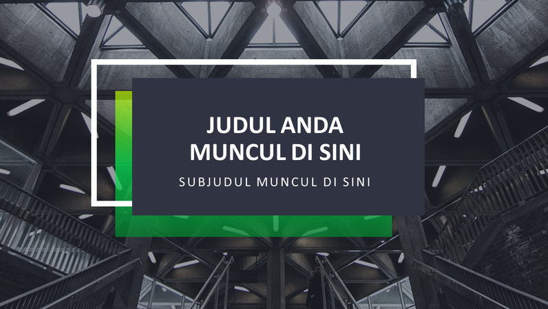 Presentasi gelap modern Presentasi gelap modern