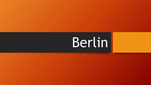 Berlin Berlin