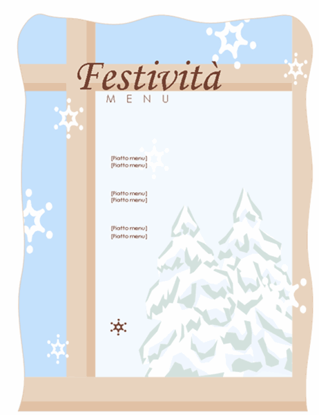 Menu Per La Cena Di Natale.Menu Per La Cena Di Una Festivita