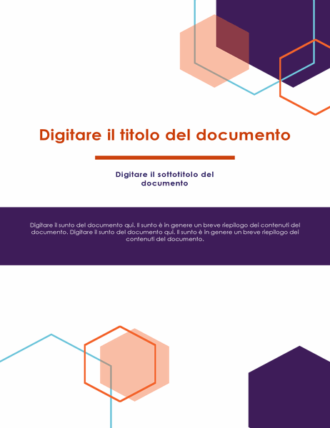 Report (modello Executive) Report (modello Executive)
