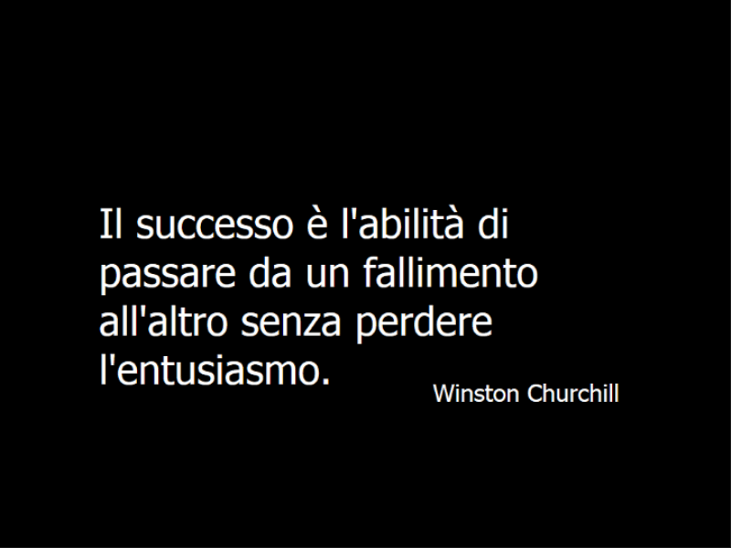 Diapositiva citazione Winston Churchill