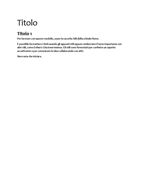 Modello Tecnico (vuoto) Modello Tecnico (vuoto)