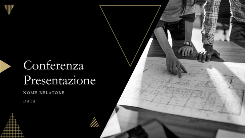 Presentazione geometrica per conferenza Presentazione geometrica per conferenza