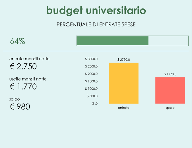 Budget università