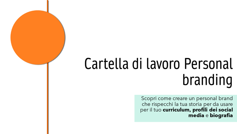 Modello di personalizzazione personale Modello di personalizzazione personale