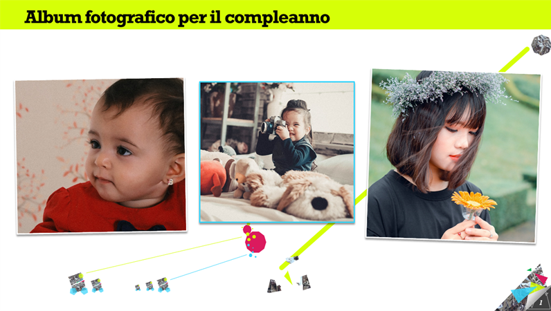 Album fotografico per il compleanno Album fotografico per il compleanno