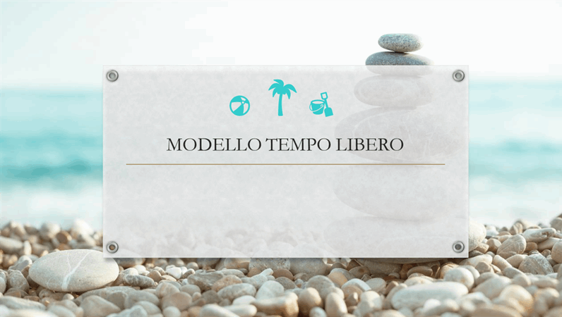 Modello tempo libero Modello tempo libero