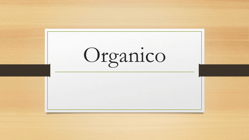 Organico