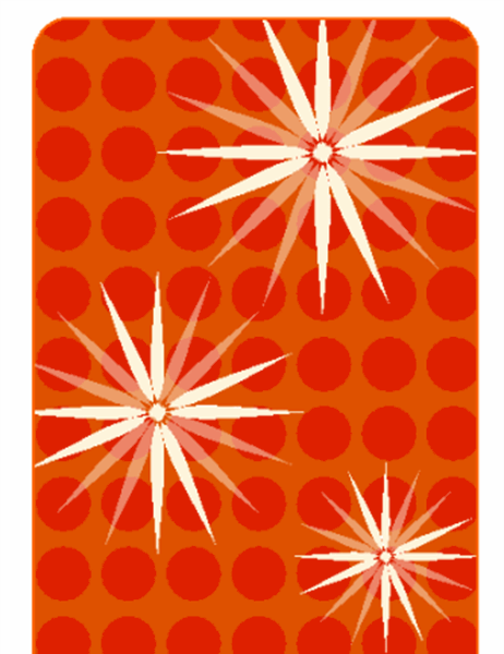 Šventiniai dovanų žymekliai (modernus snaigės dizainas, veikia su Avery 5871, 8871, 8873, 8876 ir 8879)