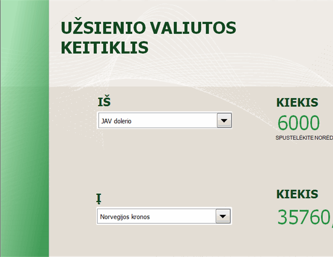 Valiutos keitiklis Valiutos keitiklis