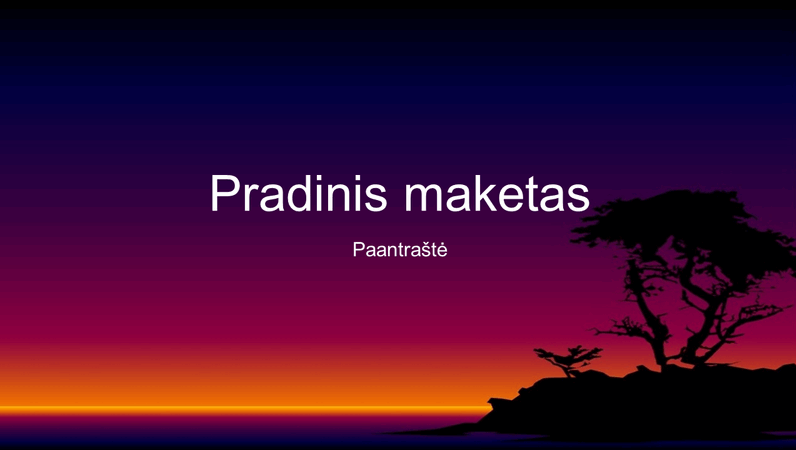 Salos dizaino skaidrės Salos dizaino skaidrės