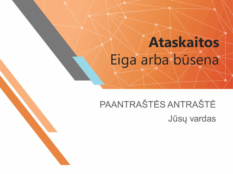 Projekto būsenos ataskaita Projekto būsenos ataskaita