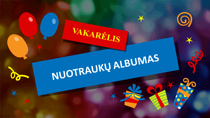 Mokyklos Baigimo Nuotraukų Albumas Juodas Placiaekranis Formatas