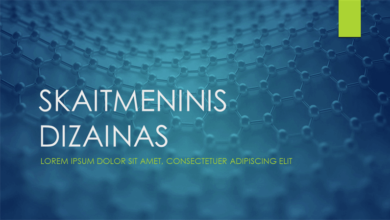 Skaitmeninis jonų dizainas Skaitmeninis jonų dizainas