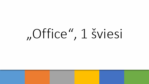 „Office“, 1 šviesi