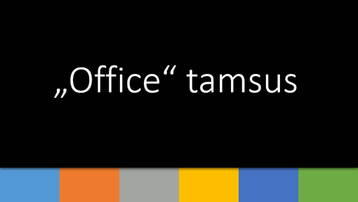 „Office“ tamsus