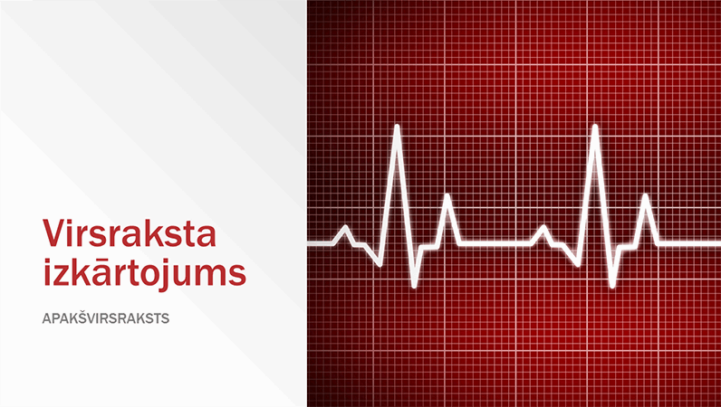 Medicīniskā noformējuma prezentācija (platekrāna) Medicīniskā noformējuma prezentācija (platekrāna)