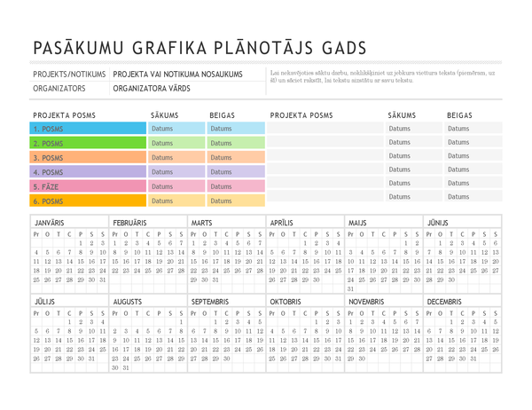 Pasākuma plānotājs Pasākuma plānotājs