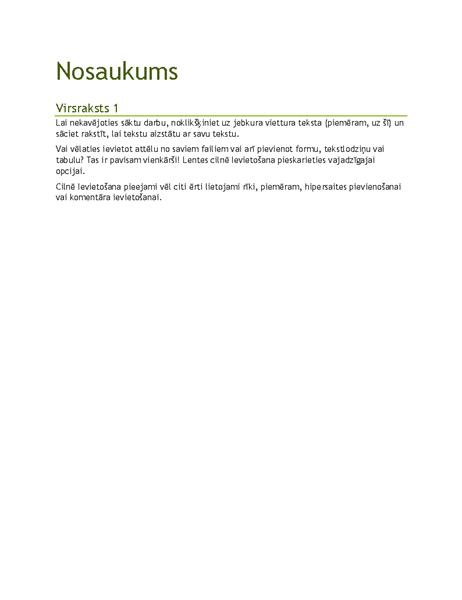 Fasetes noformējums (tukšs) Fasetes noformējums (tukšs)