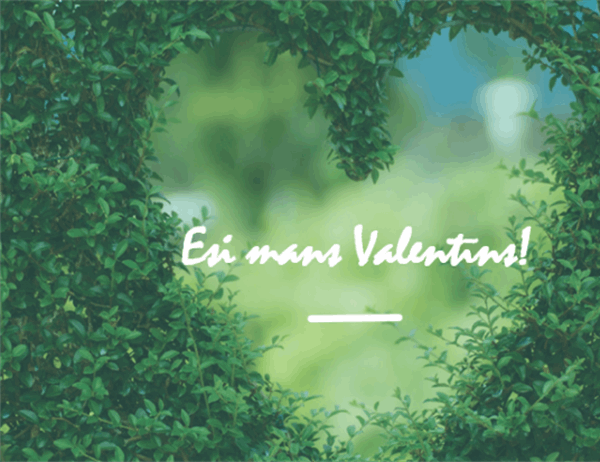 Valentīna dienas kartīte (locījums uz pusēm) Valentīna dienas kartīte (locījums uz pusēm)