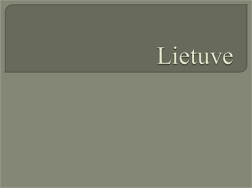 Lietuve
