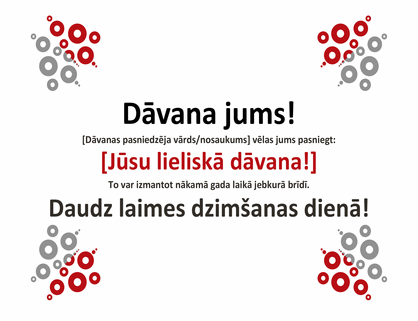 Dāvanu karte Dāvanu karte